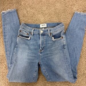 Agolde Women's Denim Blue Skinny Jeans